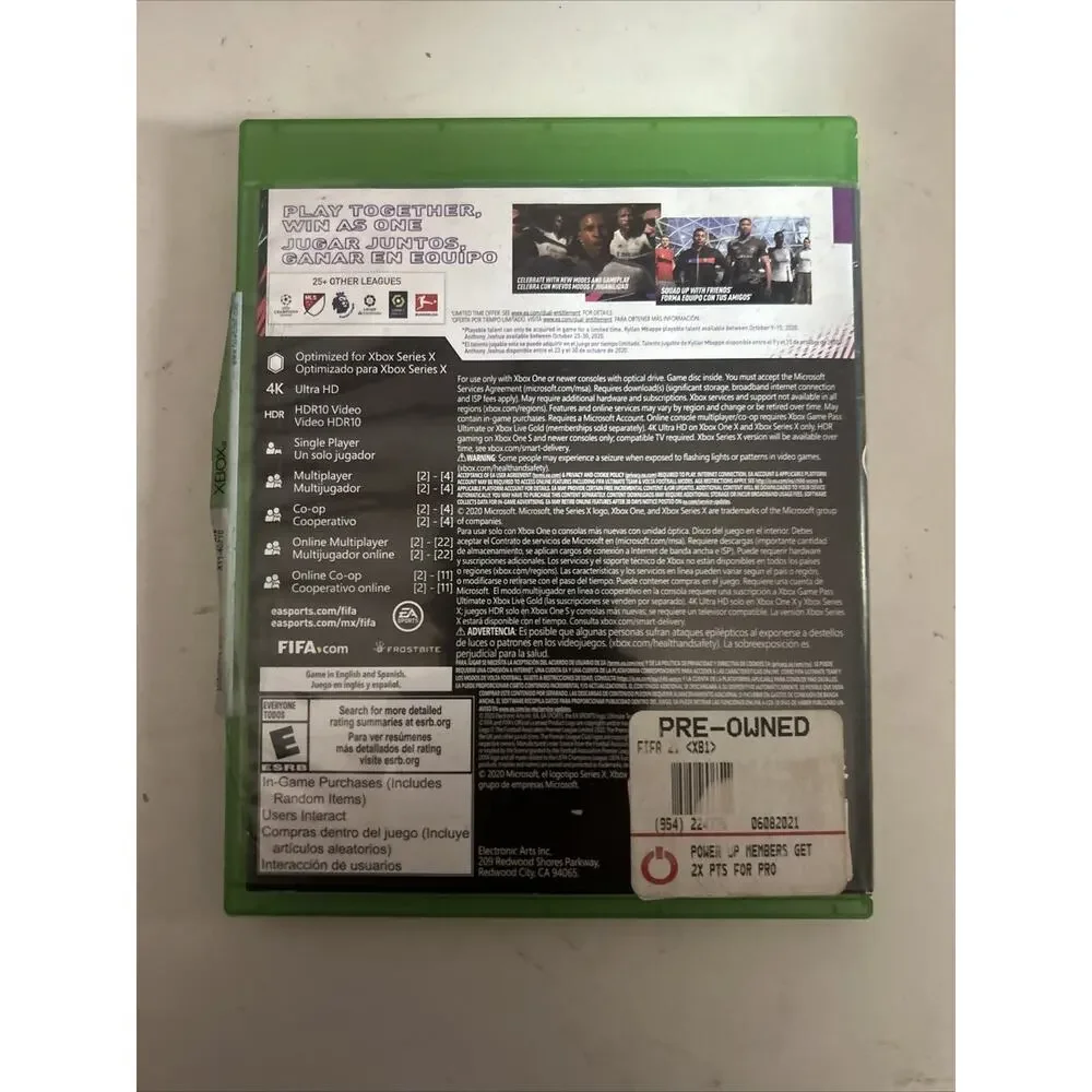 Sony fifa 21